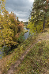 Obraz premium River Oredezh, Siversky