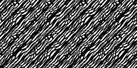 Fototapeta na wymiar Diagonal stripes. Abstract seamless pattern. Texture. Vector illustration.