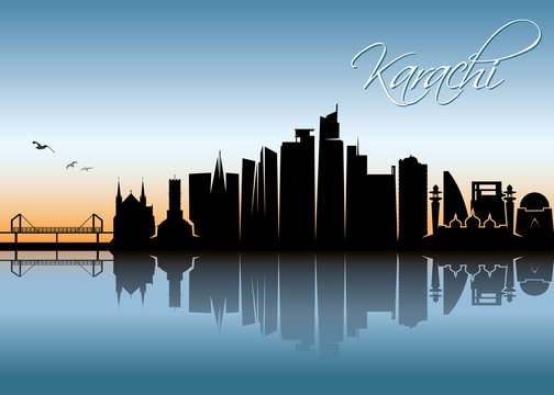 Karachi skyline - Pakistan