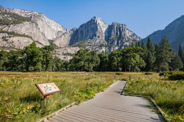 Fototapeta na wymiar Yosemite National Park in California