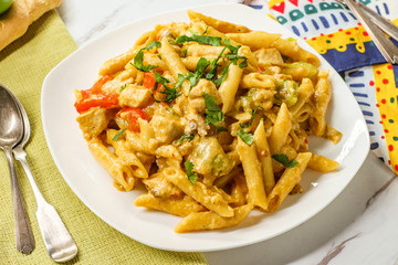 Chicken Fajita Pasta