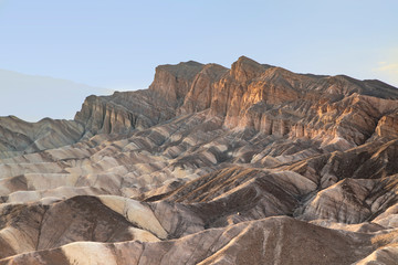 Zabriskie Point in Death Valley, California 