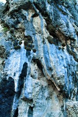 Fototapeta na wymiar Colorful Mountain wall texture