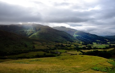 Dark clouds over Grassmere