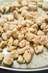 Cooking Chicken Wok