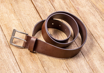 Stylish leather belt