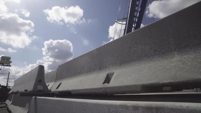plant for the production of metal concrete structures