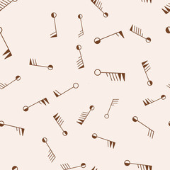 Vector streamless pattern with topographic imeteo cons. Abstract illustration. 