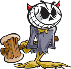 Skeleton character