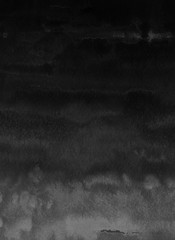 Black ink and watercolor textures on white paper background. Paint leaks and ombre effects. Hand painted abstract image. School blackboard.