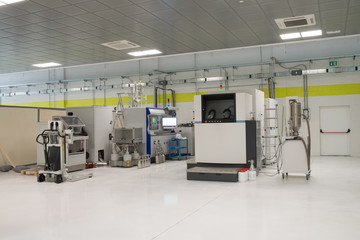 Metal 3D printer (DMLS) - Direct metal laser sintering (DMLS) is an additive manufacturing technique that uses a laser fired into a bed of powdered metal.
