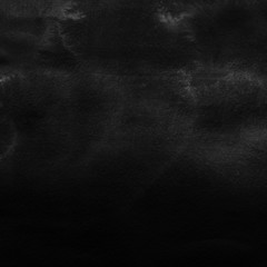 Fototapeta premium Black ink and watercolor textures on white paper background. Paint leaks and ombre effects. Hand painted abstract image. School blackboard.