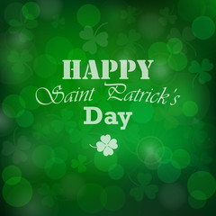 Fototapeta na wymiar vector seamless green background for Saint Patrick's day