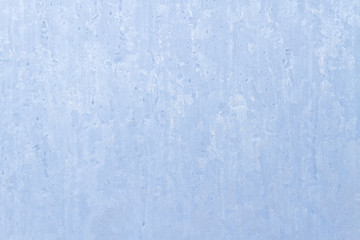 Frosty patterns on a frozen ice box in the early morning