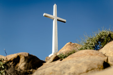 Mountain Top Cross at Sunrise 40