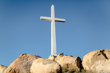 Mountain Top Cross at Sunrise 38