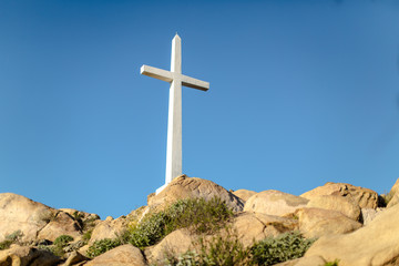 Mountain Top Cross at Sunrise 33
