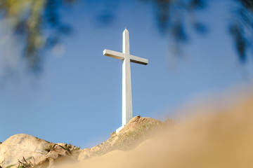 Mountain Top Cross at Sunrise 24