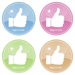 Approuvé en 4 couleurs