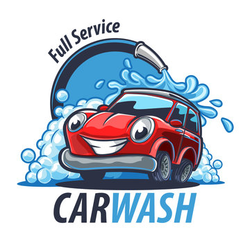Car Wash Illustration