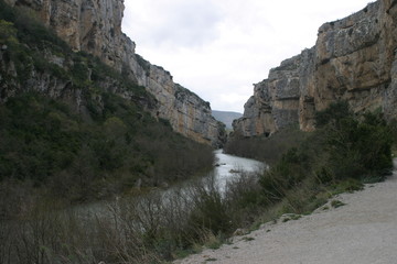Village of Huesca in  Aragon. Spain