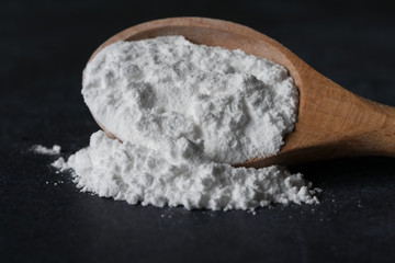 Cream of Tartar Spilled from a Teaspoon