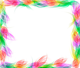 Floral romantic tender background