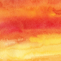 Colorful bright ink and watercolor textures on white paper background. Paint leaks and ombre effects. Hand painted abstract image.