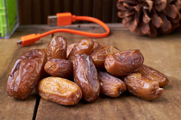 sweet dried dates fruit
