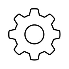Gear icon illustration