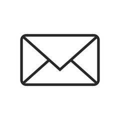 Mail icon vector, Envelope sign