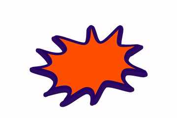 Handwritten style speech balloon　手書きスタイルの吹き出し