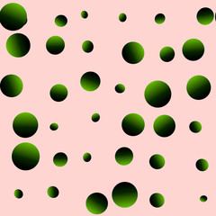 Seamless abstract background with dots, circles. Messy infinity dotted geometric pattern. Vector illustration.    