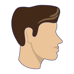 Man faceless head avatar
