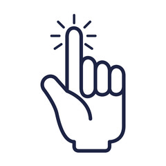 Obraz premium hand mouse cursor icon