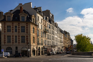Obraz premium houses in paris