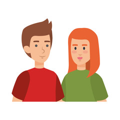 couple avatar characters icons