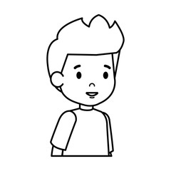 cute little boy character