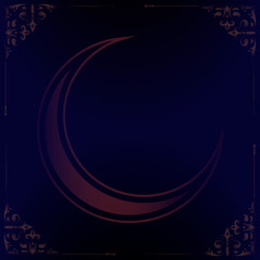 Eid card illustration