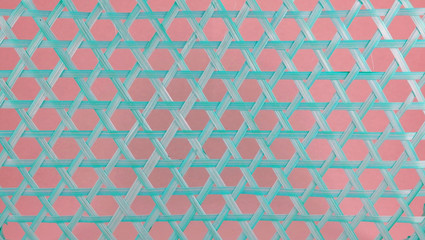 beautiful pink green blue abstract illustration background with color natural material, element of seamless background texture traditional design, rose pink and turquoise pop art graphic background