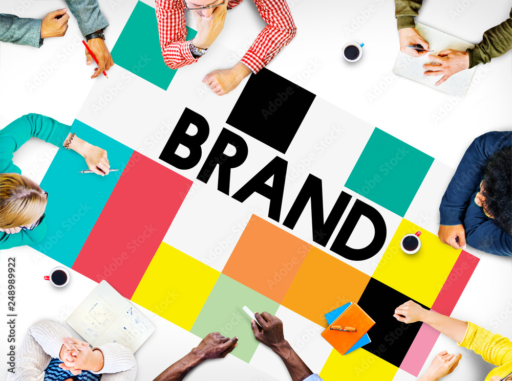Sticker brand branding marketing advertising trademark concept - Stickers