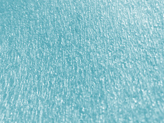 beautiful texture emboss blurred background of close up foam sheet in light blue color, plastic foam sheet background light blue color, focus and blurred texture background light blue color