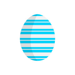 Isolated colored easter egg. Vector illustration design