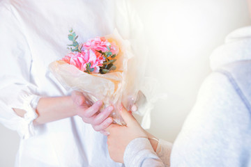 Small carnations bouquet