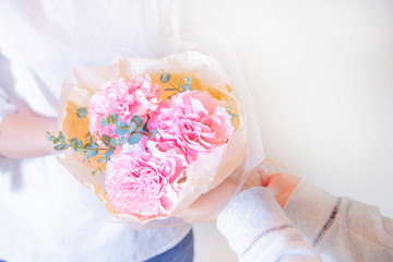 Small carnations bouquet