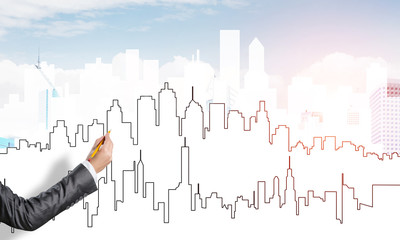 Engineering designer at work