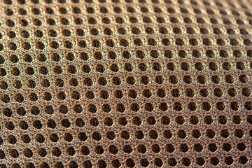 3d texturised technological seamless breathing fabric closeup