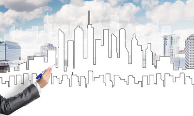 Engineering designer at work