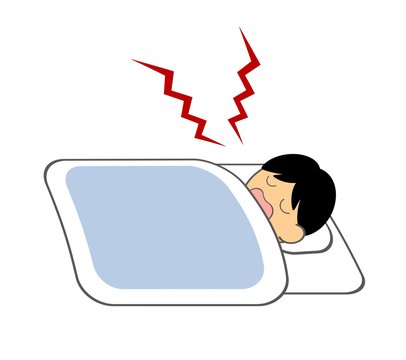 recommend clip art: いびきをかく人