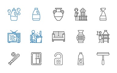 home icons set